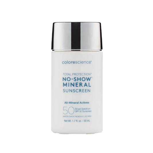 "Total Protection™ No Show™ Mineral Sunscreen SPF 50"